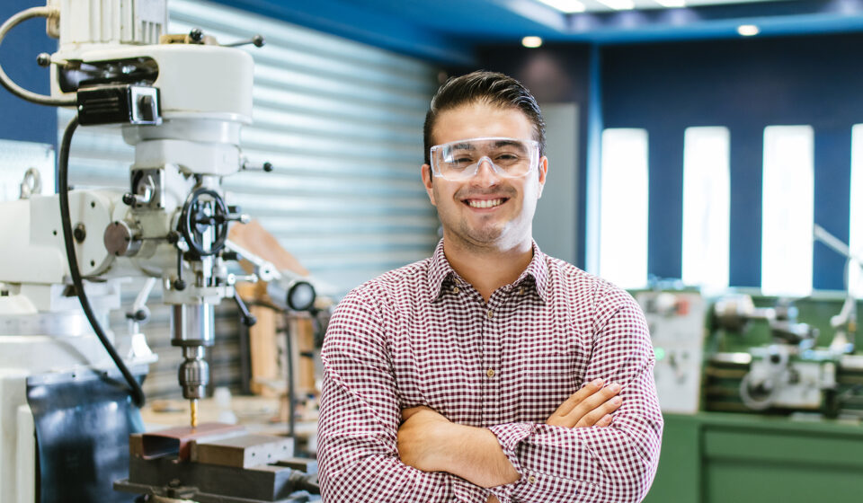 Young male engineer