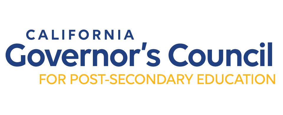California Governor's Council for Post-Secondary Education logo