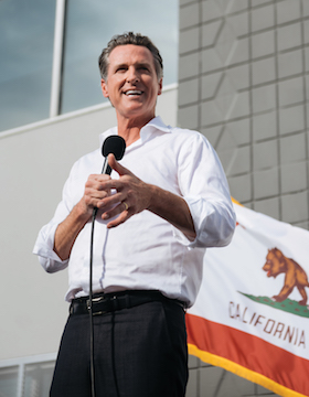 California Governor Gavin Newsom