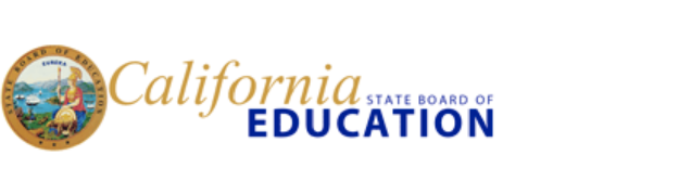 California State Board of Education. seal and logo