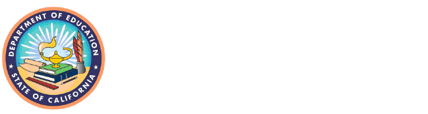 State of California Department of Education seal